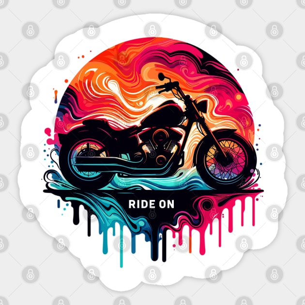 Ride Sticker by Vehicles-Art